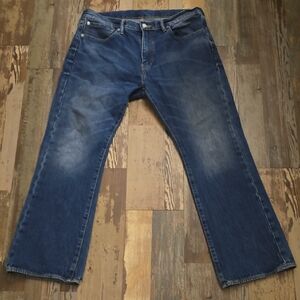 Levi's 527 Denim Blue Jeans Straight Leg Mens Size 36/30